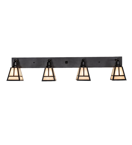 Meyda Tiffany 221340 Four Light Vanity, Old Wrought Iron