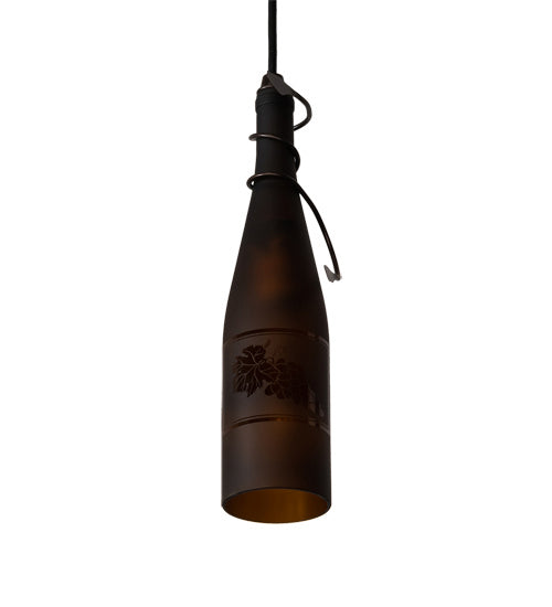 Meyda Tiffany 221913 One Light Pendant, Mahogany Bronze