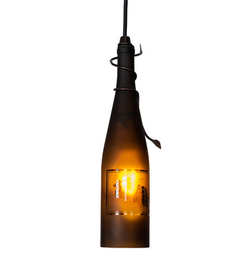 Meyda Tiffany 221913 One Light Pendant, Mahogany Bronze