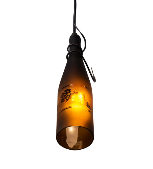 Meyda Tiffany 221913 One Light Pendant, Mahogany Bronze