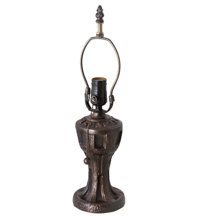 Meyda Tiffany 224098 One Light Table Lamp, Mahogany Bronze
