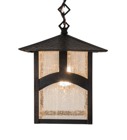 Meyda Tiffany 39255 One Light Pendant, Craftsman Brown