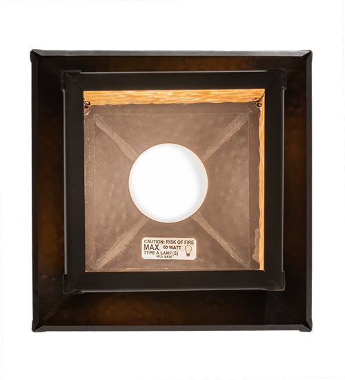 Meyda Tiffany 61830 One Light Pendant, Craftsman Brown