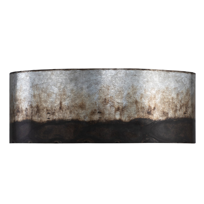Varaluz 323B02OG Two Light Bath, Ombre Galvanized