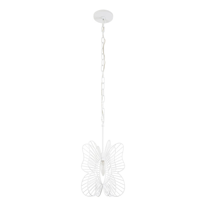 Varaluz 330M01WH One Light Mini Pendant, White