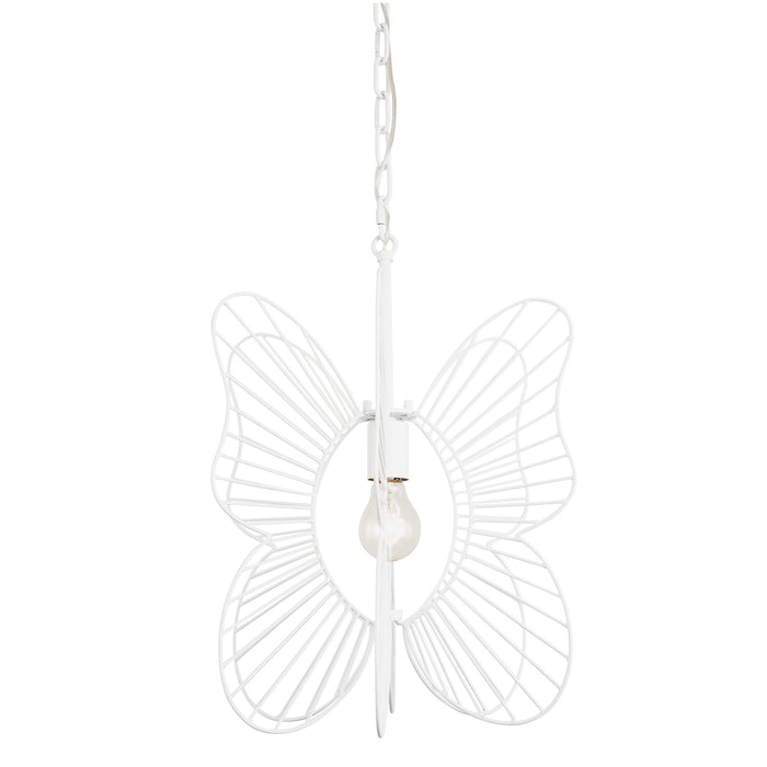Varaluz 330P01WH One Light Mini Pendant, White