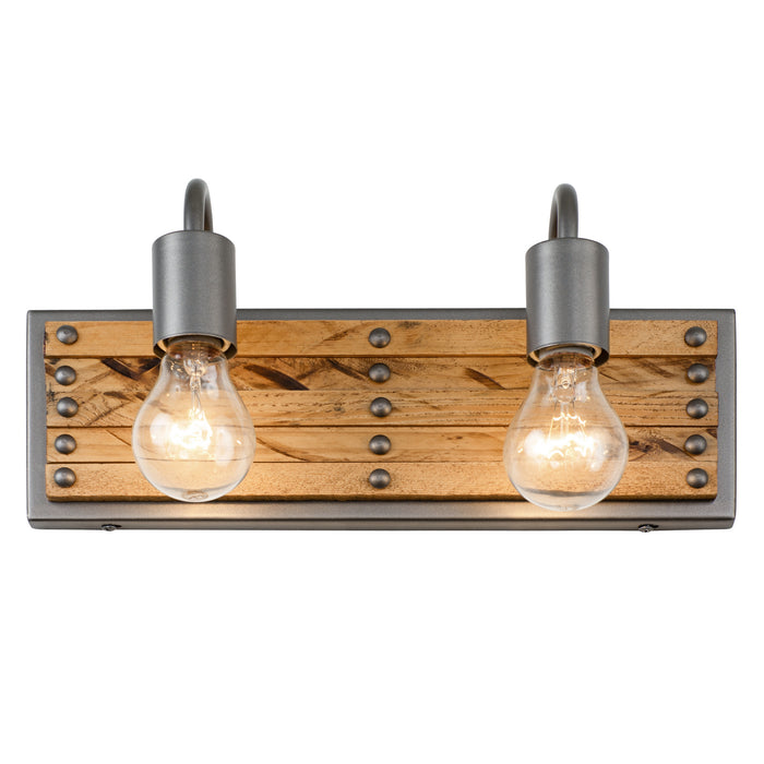 Varaluz 334B02NB Two Light Bath, New Bronze