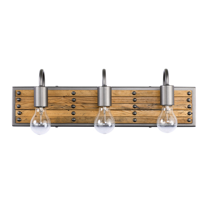 Varaluz 334B03NB Three Light Bath, New Bronze
