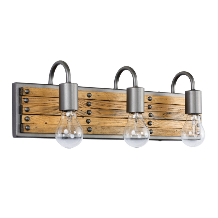Varaluz 334B03NB Three Light Bath, New Bronze