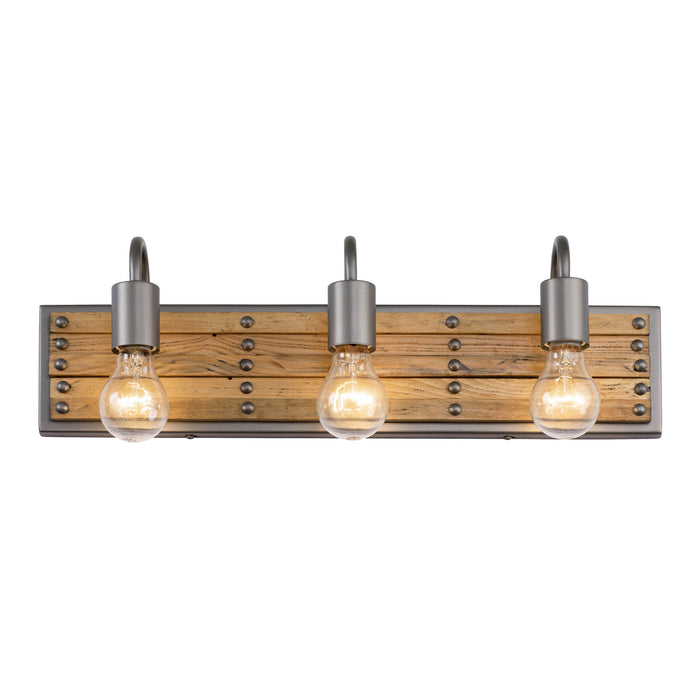 Varaluz 334B03NB Three Light Bath, New Bronze