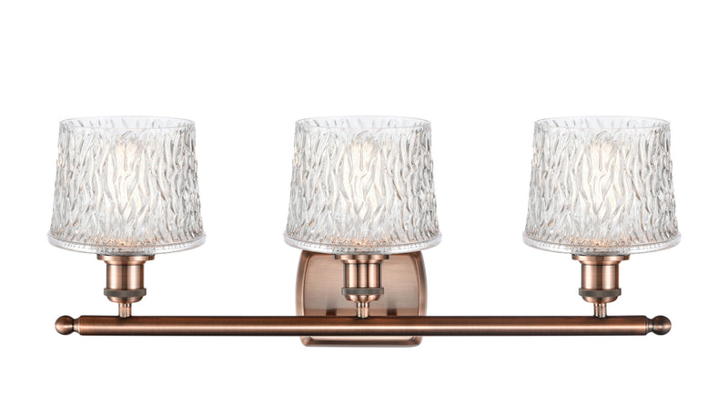 Innovations 516-3W-AC-G402-LED LED Bath Vanity, Antique Copper