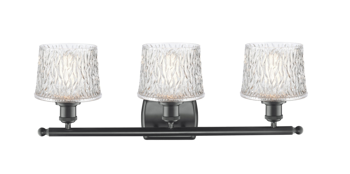 Innovations 516-3W-BK-G402-LED LED Bath Vanity, Matte Black