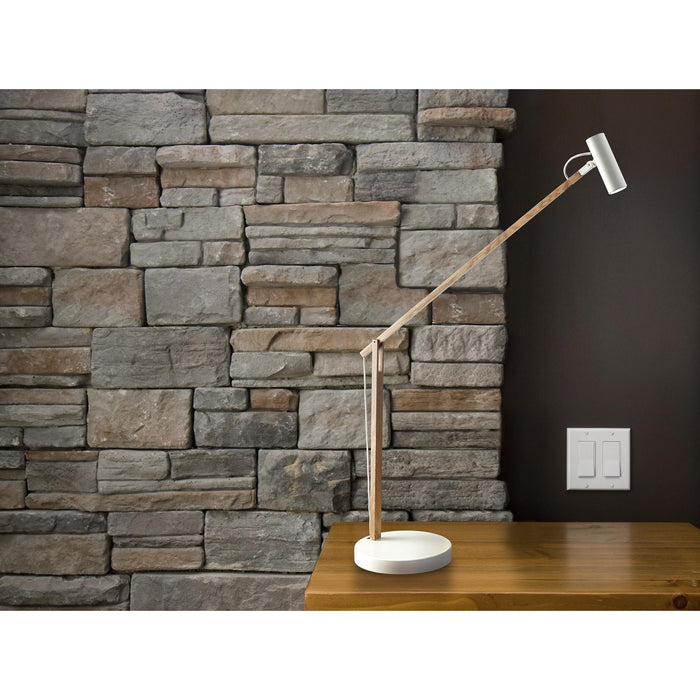 Adesso Home AD9100-12 LED Desk Lamp, White