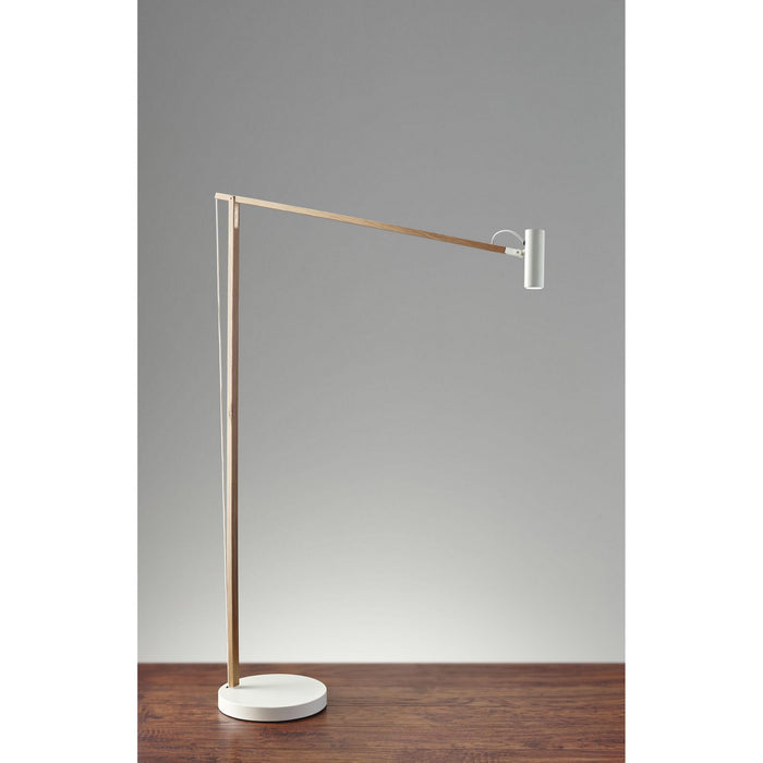 Adesso Home AD9101-12 LED Floor Lamp, White