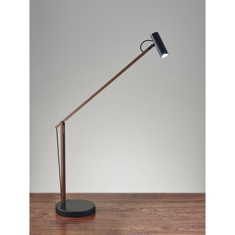 Adesso Home AD9100-15 LED Desk Lamp, Black