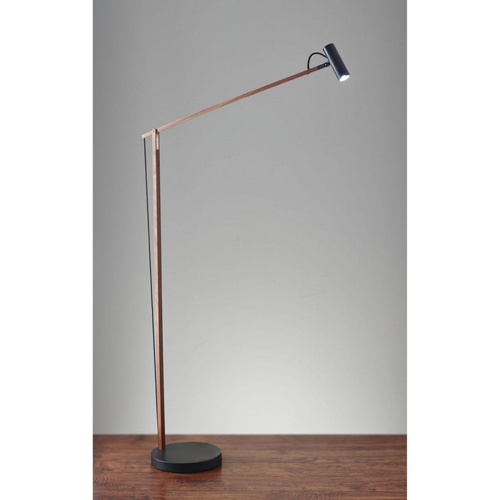 Adesso Home AD9101-15 LED Floor Lamp, Black
