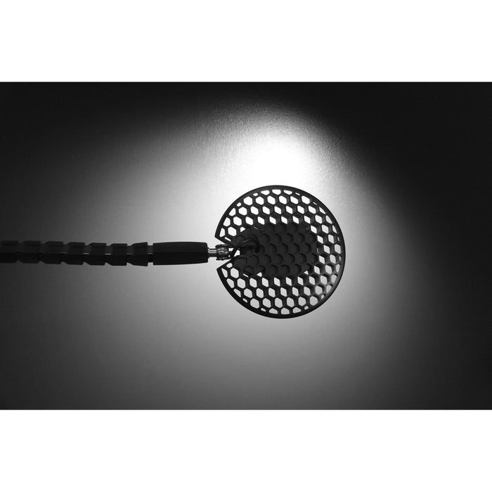 Adesso Home AD9120-01 LED Table Lamp, Black/Brushed Steel