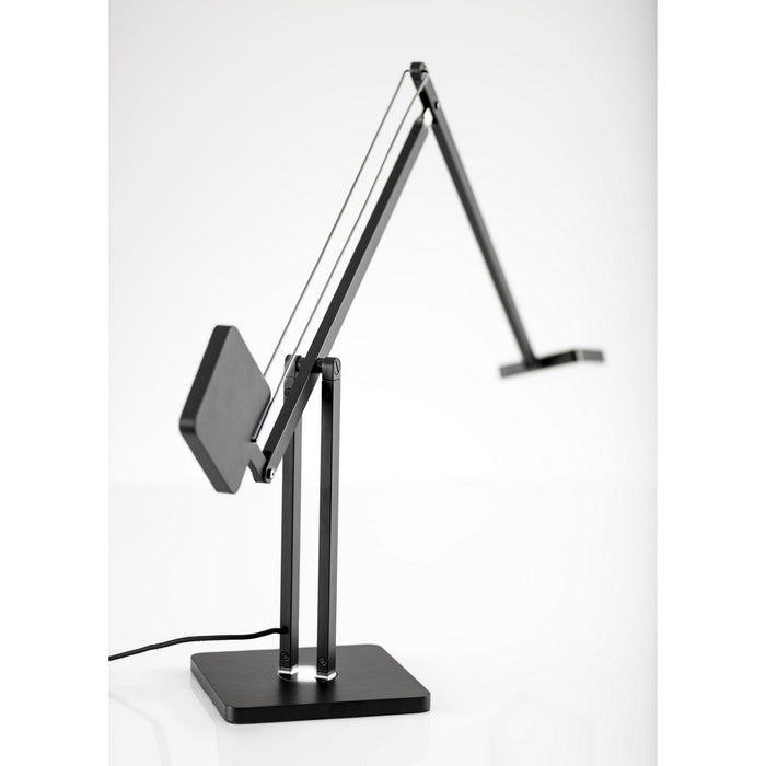 Adesso Home AD9130-01 LED Table Lamp, Matte Black