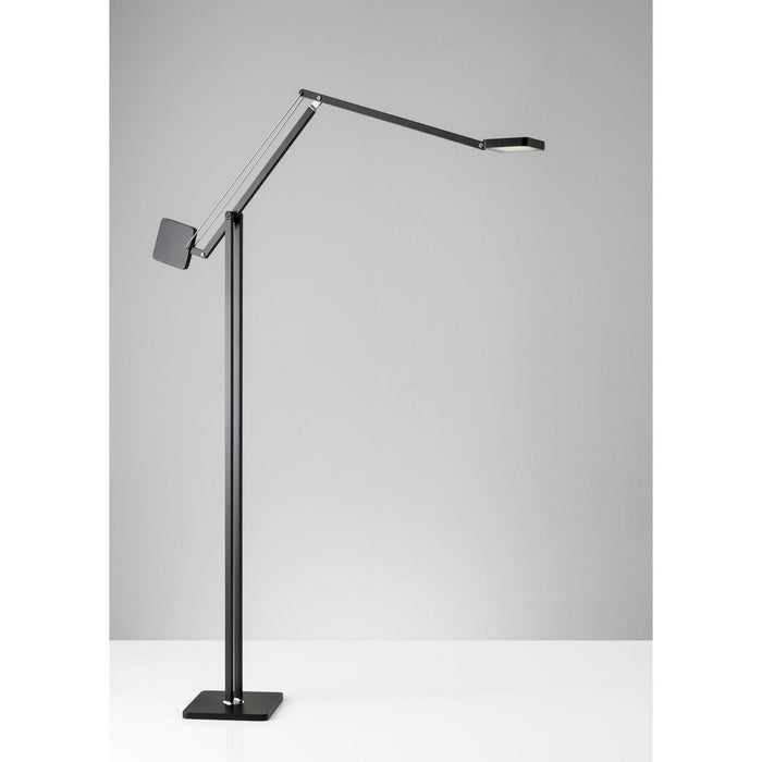 Adesso Home AD9131-01 LED Floor Lamp, Matte Black