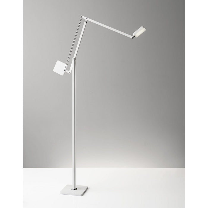 Adesso Home AD9131-02 LED Floor Lamp, Matte White