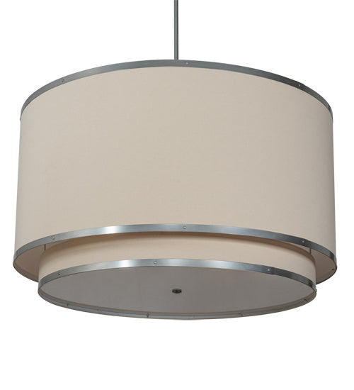 Meyda Tiffany 202506 LED Pendant, Nickel And White