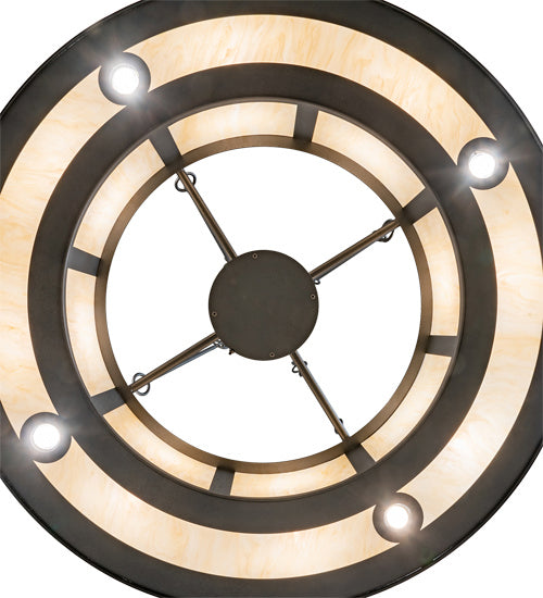 Meyda Tiffany 210299 LED Chandelier, Natural Iron