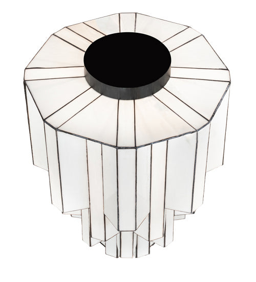Meyda Tiffany 213839 One Light Flushmount, Antique Iron Gate