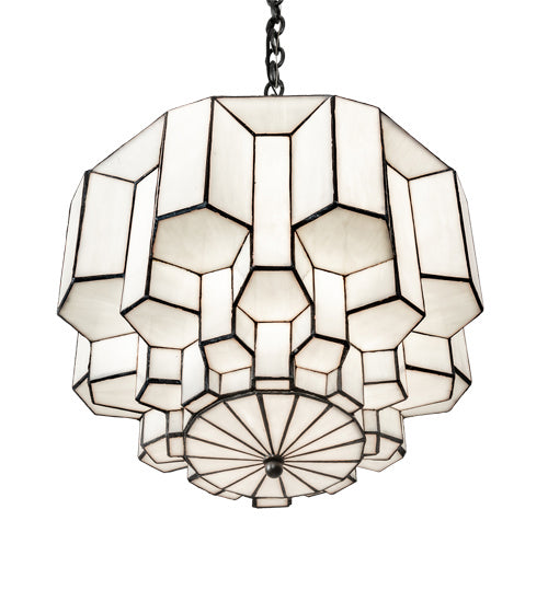Meyda Tiffany 213840 One Light Pendant, Antique Iron Gate