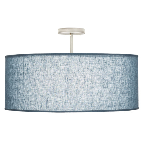 Meyda Tiffany 213856 LED Semi-Flushmount, Nickel