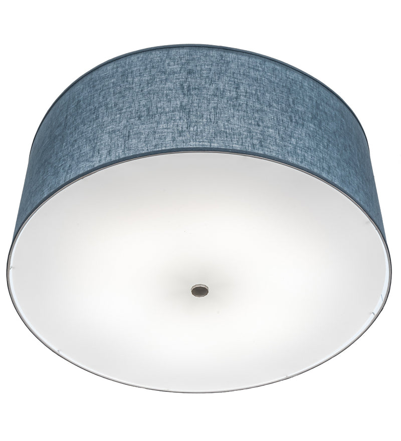 Meyda Tiffany 213856 LED Semi-Flushmount, Nickel
