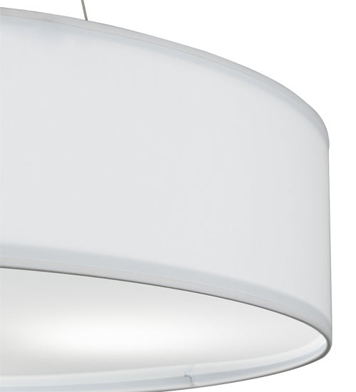 Meyda Tiffany 213920 LED Pendant, Nickel And White