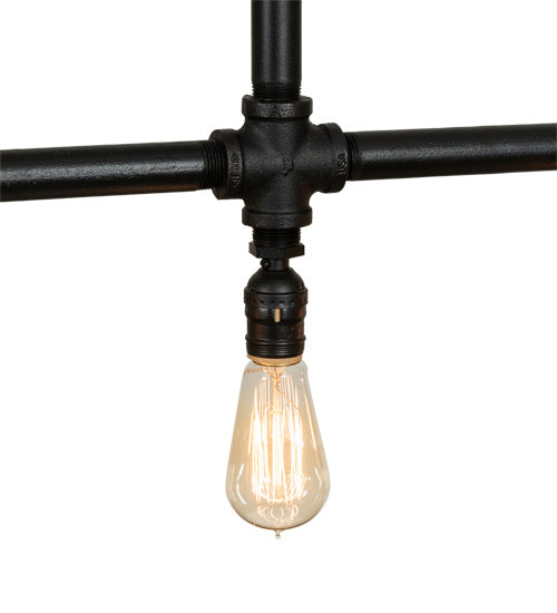 Meyda Tiffany 217429 LED Pendant, Oxidized Steel