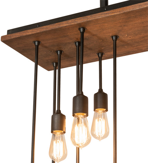 Meyda Tiffany 217430 22 Light Pendant, Oxidized Steel