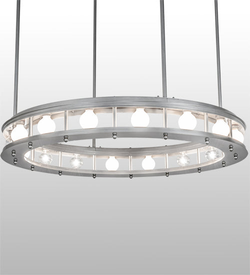Meyda Tiffany 219695 16 Light Pendant, Nickel