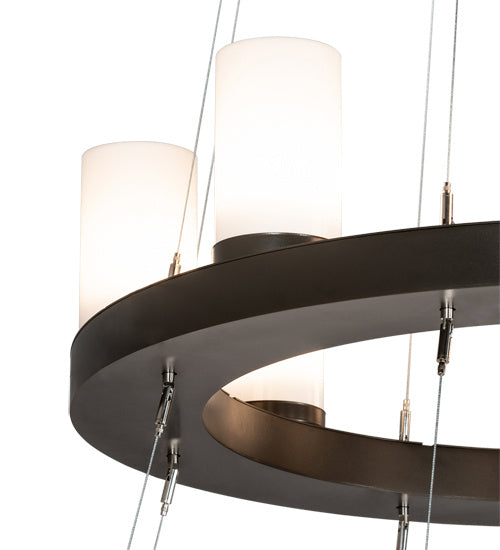 Meyda Tiffany 219925 LED Chandelier, English Brown