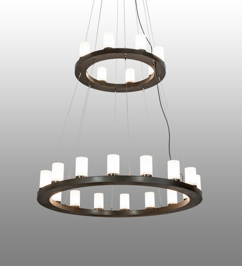 Meyda Tiffany 219925 LED Chandelier, English Brown