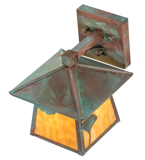 Meyda Tiffany 220108 One Light Wall Sconce, Verdigris