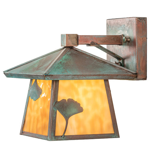 Meyda Tiffany 220108 One Light Wall Sconce, Verdigris