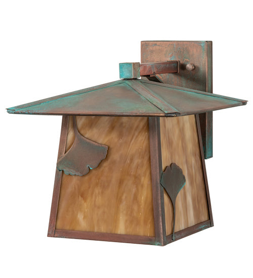 Meyda Tiffany 220109 One Light Wall Sconce, Verdigris