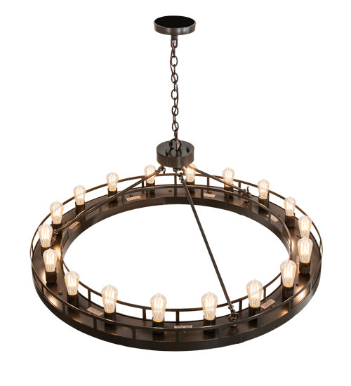 Meyda Tiffany 220284 18 Light Pendant, Timeless Bronze