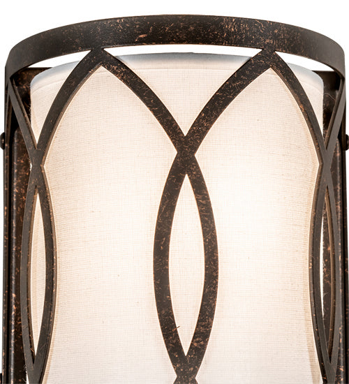 Meyda Tiffany 221009 One Light Wall Sconce, Gilded Tabacco