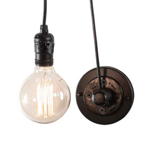 Meyda Tiffany 221343 One Light Wall Sconce, Oxidized Steel