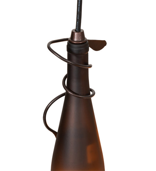 Meyda Tiffany 221919 Four Light Pendant, Mahogany Bronze