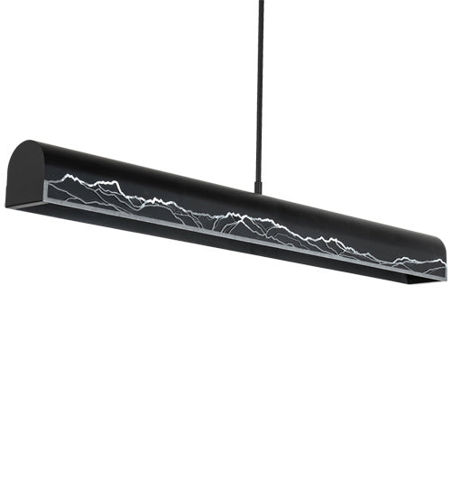 Meyda Tiffany 225607 LED Pendant, Solar Black & Natural Iron