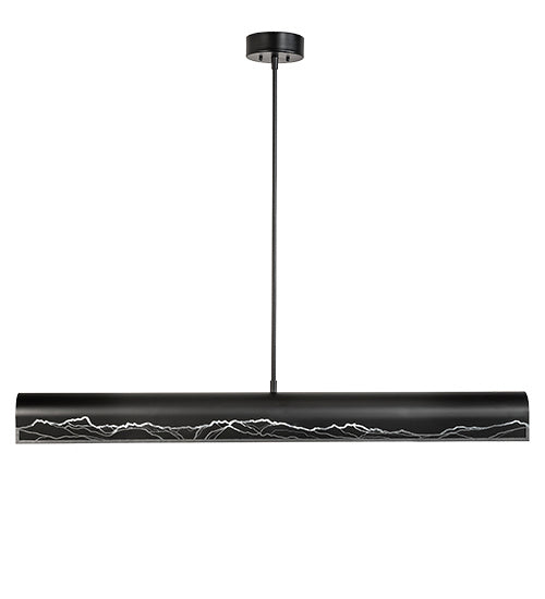 Meyda Tiffany 225607 LED Pendant, Solar Black & Natural Iron