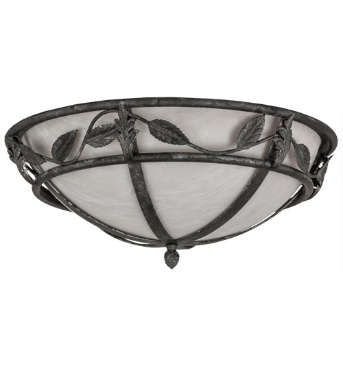 Meyda Tiffany 225771 LED Flushmount, Smoke