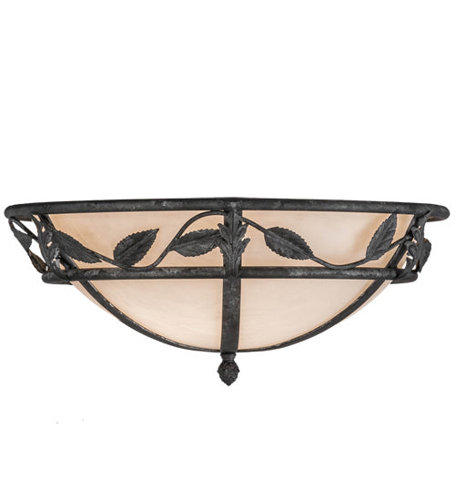 Meyda Tiffany 225771 LED Flushmount, Smoke