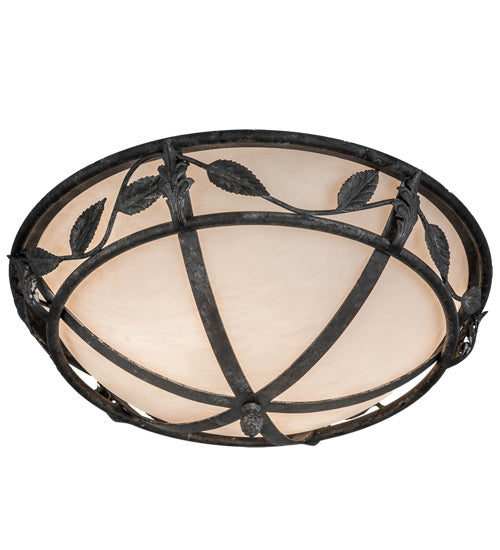 Meyda Tiffany 225771 LED Flushmount, Smoke