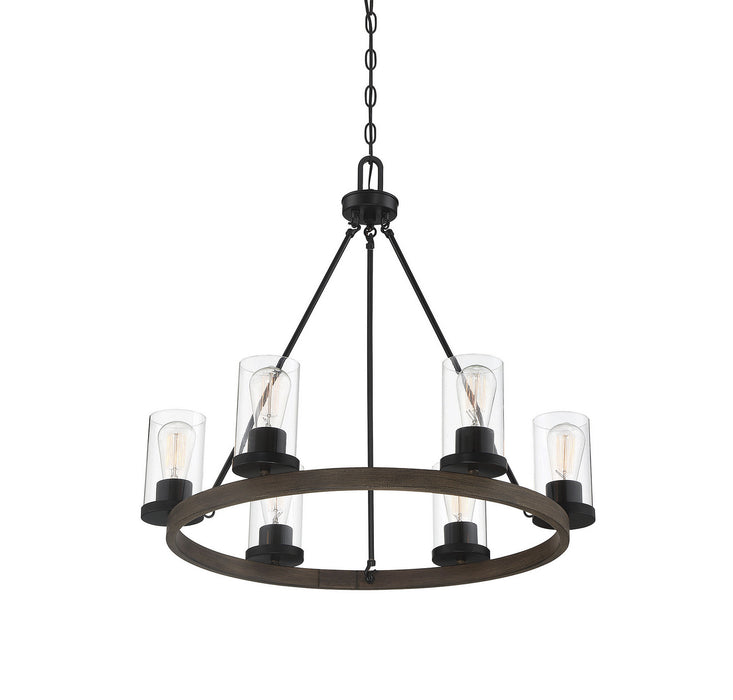 Meridian M10070DG Five Light Chandelier, Remington