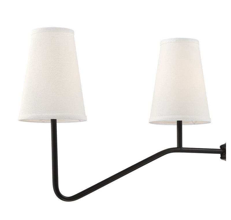Meridian M10078ORB Four Light Chandelier, Oil Rubbed Bronze